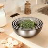 3Pcs Large Capacity Mixing Bowls Stackable Baking Food Storage Containers  Cooking