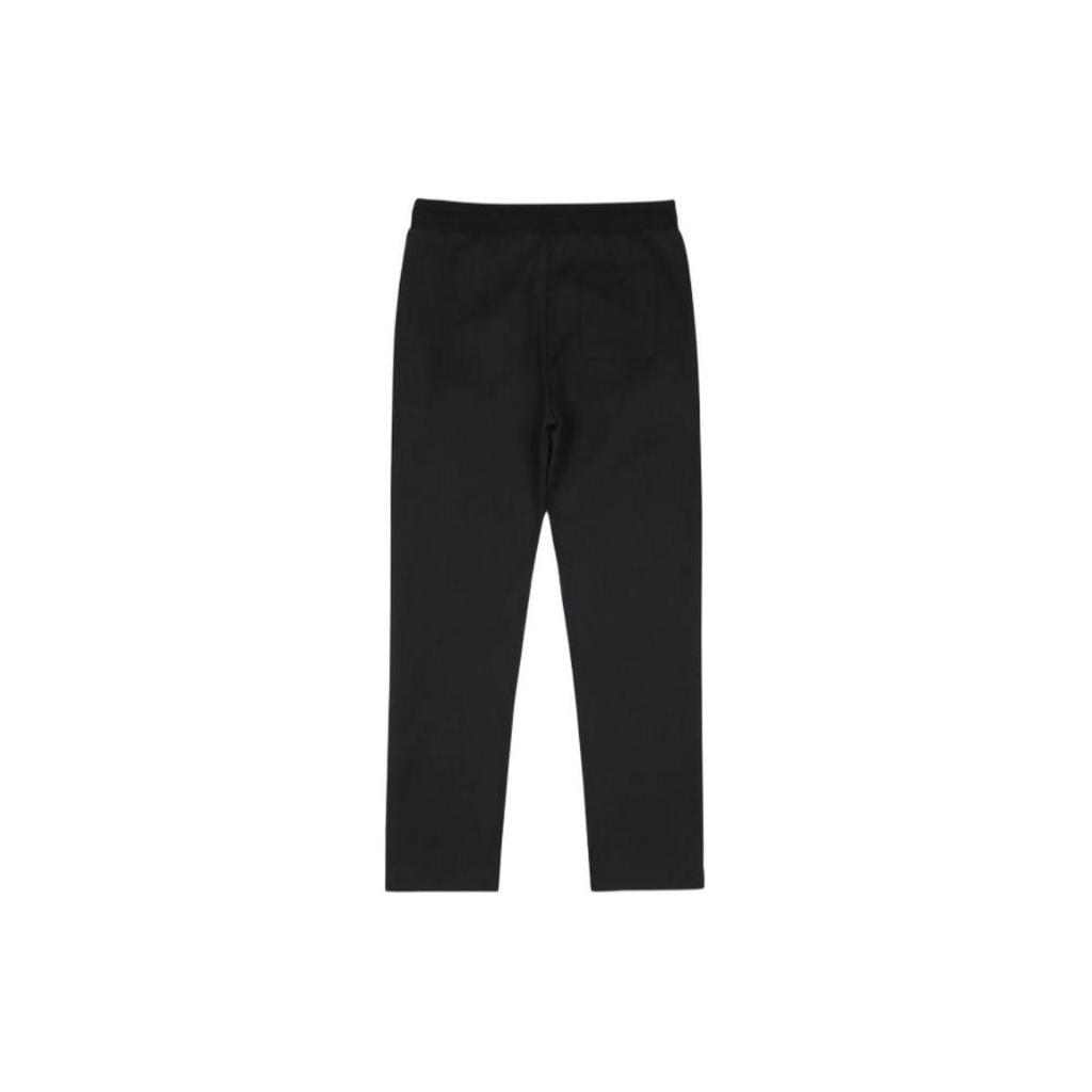 New FILA Knitted Sweatpants Unisex Black FS2FPC3108X-BLK