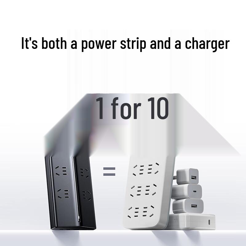 Ugreen GaN 65W USB-C Fast Charging Power Strip CN Plug (adapter Included)