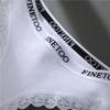 M-2XL Women Lace Briefs Sexy Low Rise Hollow Out Panties Female Letter Belt Brazil Underwear Girls Plus Size Panty Lingerie New