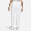 Nike Casual Cuffed Fleece-Lined Knit Pants Women Bottoms White DD5130-100