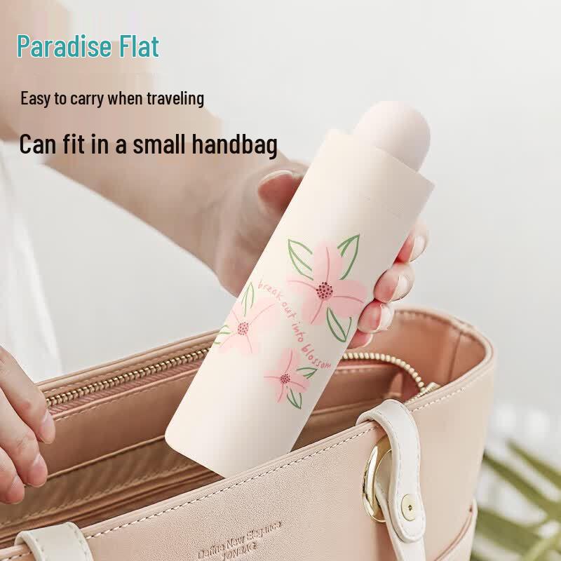Paradise Five-Fold UV Protection Pocket Umbrella