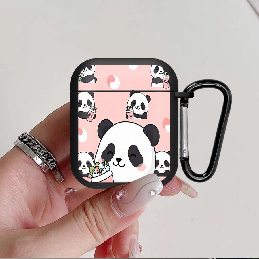 Earphone Cases Cover Case For Airpods 3 1 2 Pro Pro3 Pro2 4 Cute Panda Funny