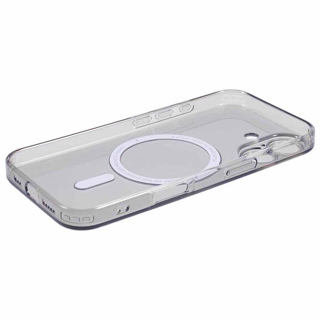 X-LEVEL For iPhone 16 Case Compatible with MagSafe Matte Tempered Glass+TPU Phone Cover