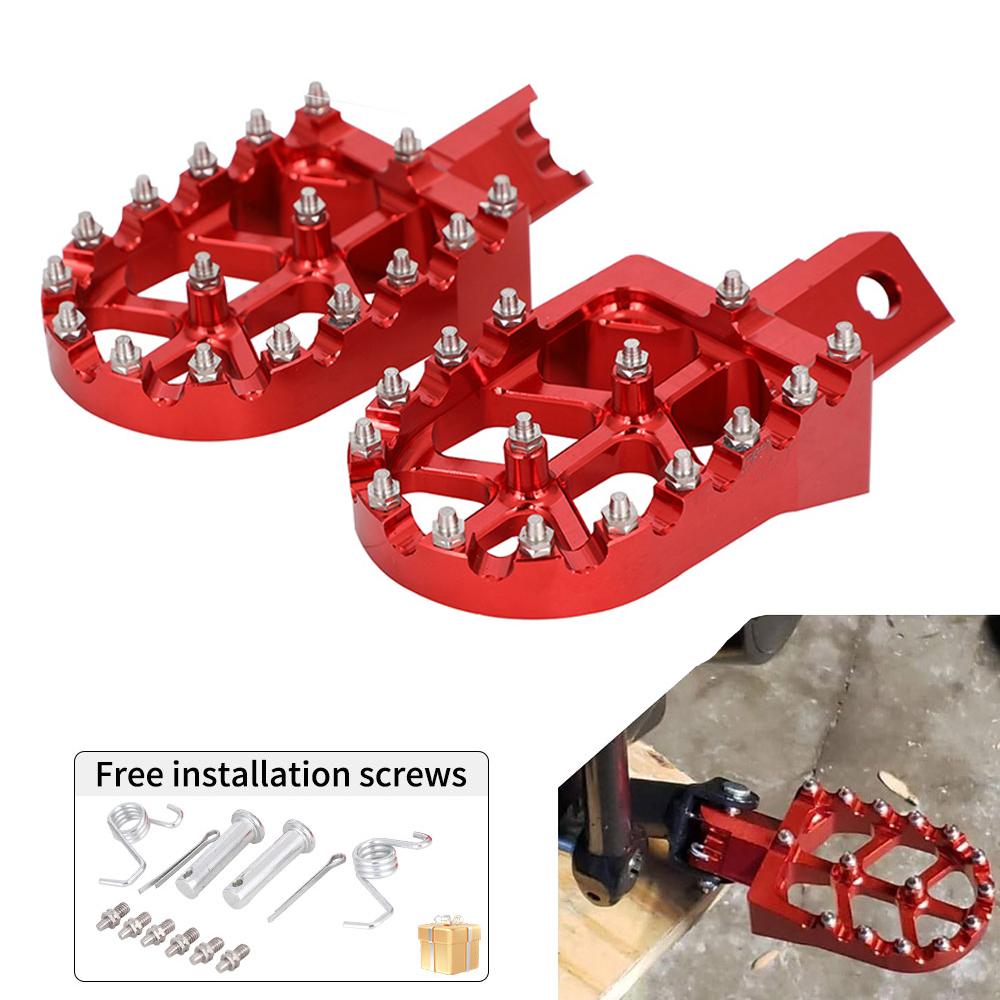 Suport pentru picioare universale CNC colorate pentru picior pentru HONDA CRF XR 50 70 110 M2R SDG DHZ SSR KAYO Pit Bike