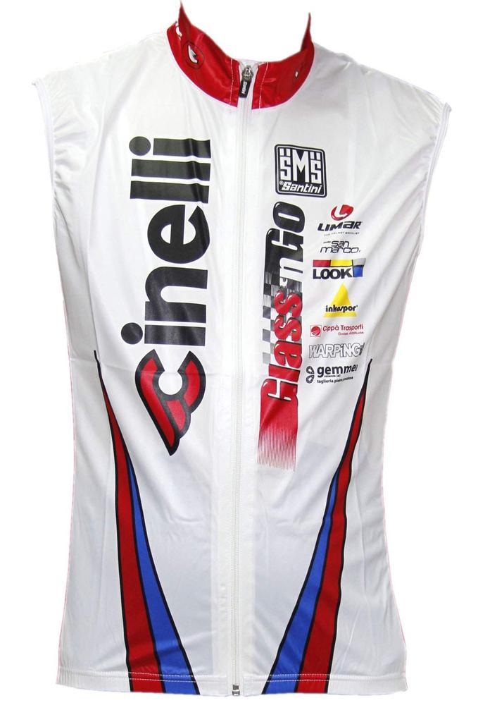 Cinelli Glassn GO Team Size for Road Bikes and MTB Vest, M, 605047200042,