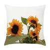 Luxury Home Decor Pillow Cover Living Room Sofa Cushion Cover Oil Painting Sunflower Photo Pattern Cushion Cover