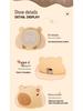 Smart Capybara Night Light: Seven-Color Patting Lamp and Birthday Gift Ornament for Bedroom