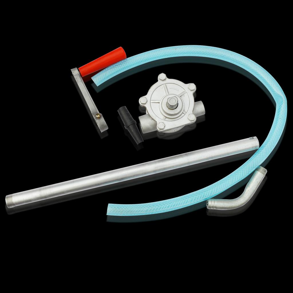 Hand-Operated Aluminum Alloy Oil Pump Barrel Pump Hand Crank Oil Pump