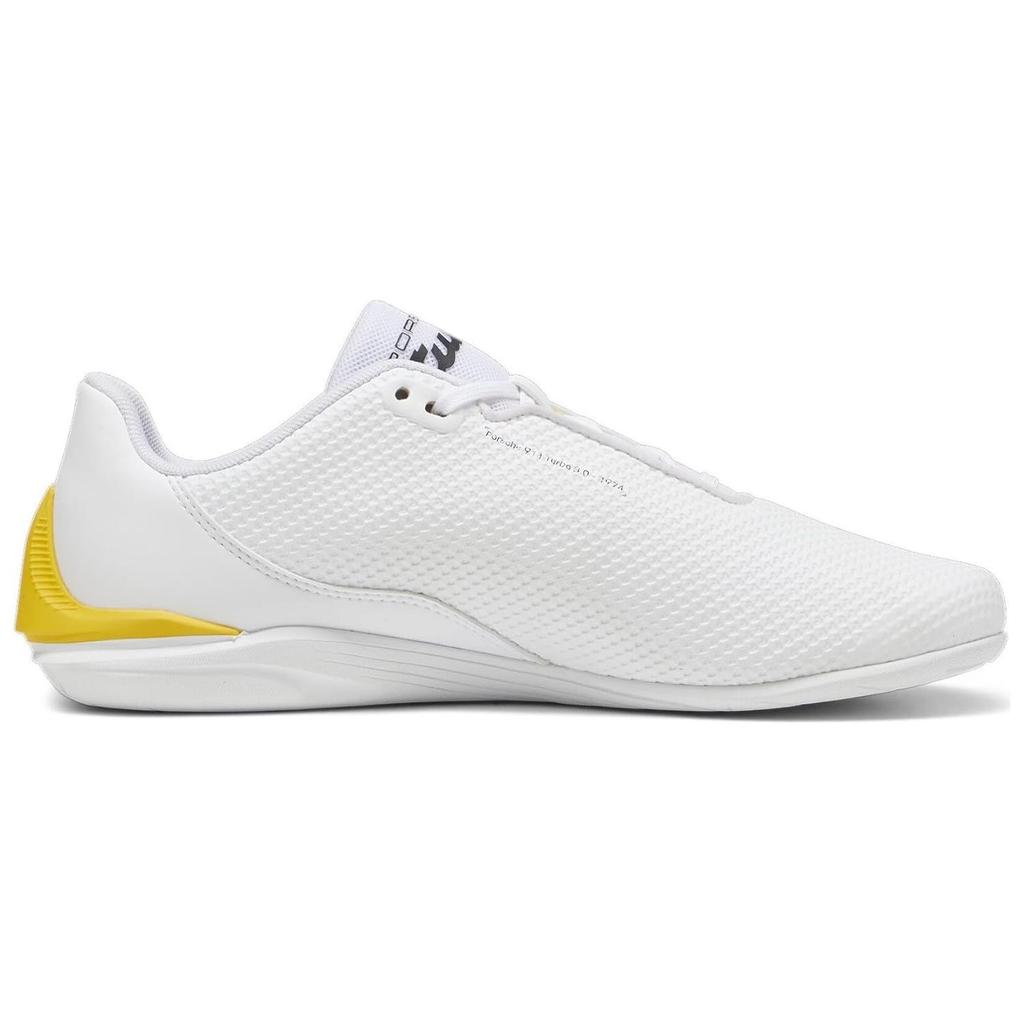 Puma Porsche Legacy Drift Cat Decima Driving Shoes 'White Yellow' Men's 308257-02