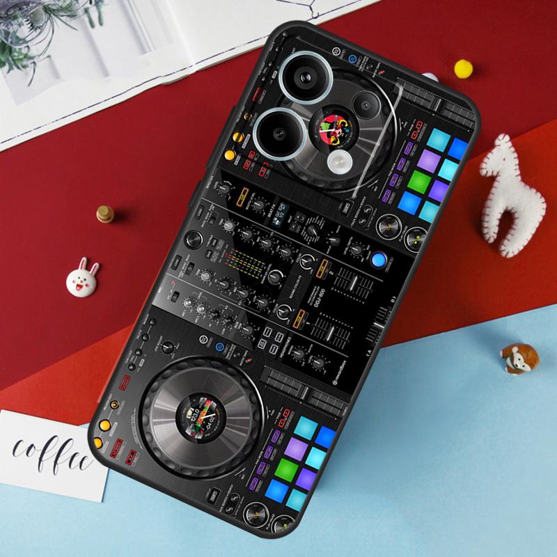 Etui na kontroler DJ mikser do muzyki elektronicznej dla Xiaomi Redmi 13C 12C 10C 9C 10A Redmi Note 11 9 10 12 13 Pro 9S 10S 11S 12S Pokrowiec