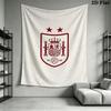 Spain National Football Team Wall Tapestry Aesthetic Wall Hanging Printed Fabric Blanket Decorative Tapestries for Bedroom Living Room Home Decor