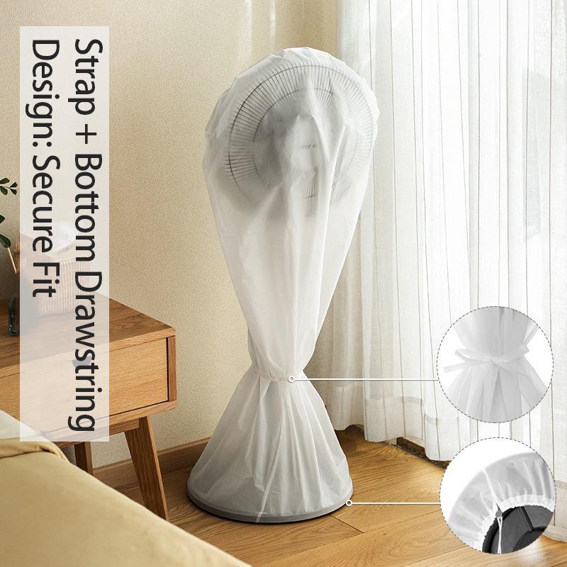 Vodotěsný Prachotěsný Kulatý Kryt na Ventilátor Elektrický Stojanový Ventilátor Omyvatelný Vlhkosti Odolný Chránič Univerzální Kryt na Skladování Ventilátoru DSZ001