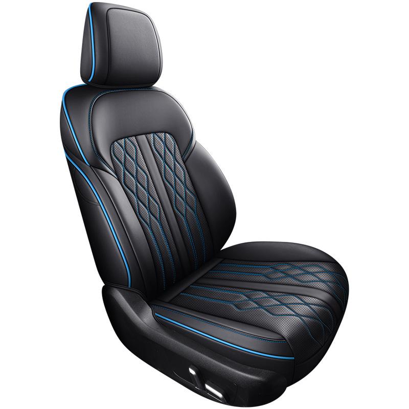 Tank 300 Car Seat Cushion: Full Surround Cartoon Design, All-Season Leather Pad