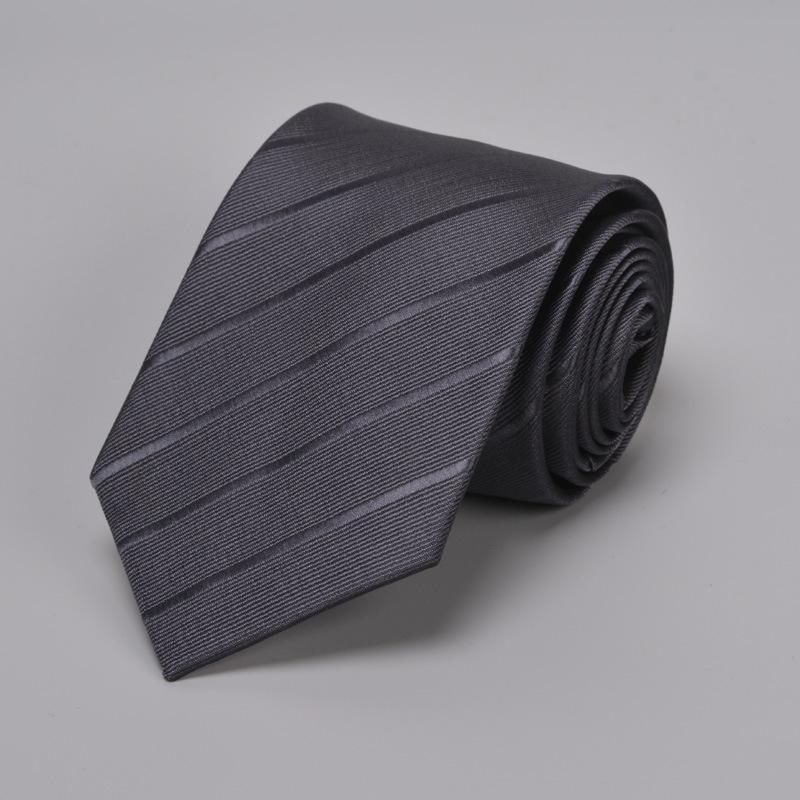 Krawatte Herren Reißverschluss Knotenfrei Klassisch Blau Schwarz Burgunder Einfarbig Gestreift Anzug Kleid Kragen