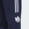Adidas Originals Logo Lettre Imprimé Rayures Pantalon Tricoté Sport Simple Confortable Rétro Pantalon Unisexe Indigo Foncé JL8402