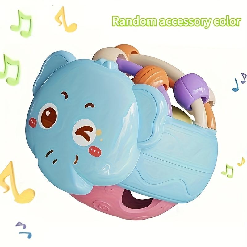 Sonajero de Mano para Bebé Puzzle Educación Temprana Sonajero de Caracol Bola de Plástico Color Festival Puede Enviar Regalos de Cumpleaños Navidad