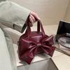 Neue koreanische Version Mode-Schleife Umhängetasche tragbare Lippenstift-kleine Tasche Damen-Tasche