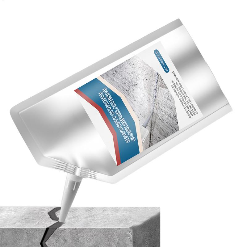 Cement Crack Filler Liquid Concrete Crack Filler Waterproof Concrete Bonding Agent Quick-Drying Sealing Adhesive For Sealing