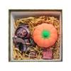 Halloween Pumpkins Egg Set, Halloween Atmosphere Scary Dark Pumpkins Head Cos Pumpkins Gift Box, Surprise Gift