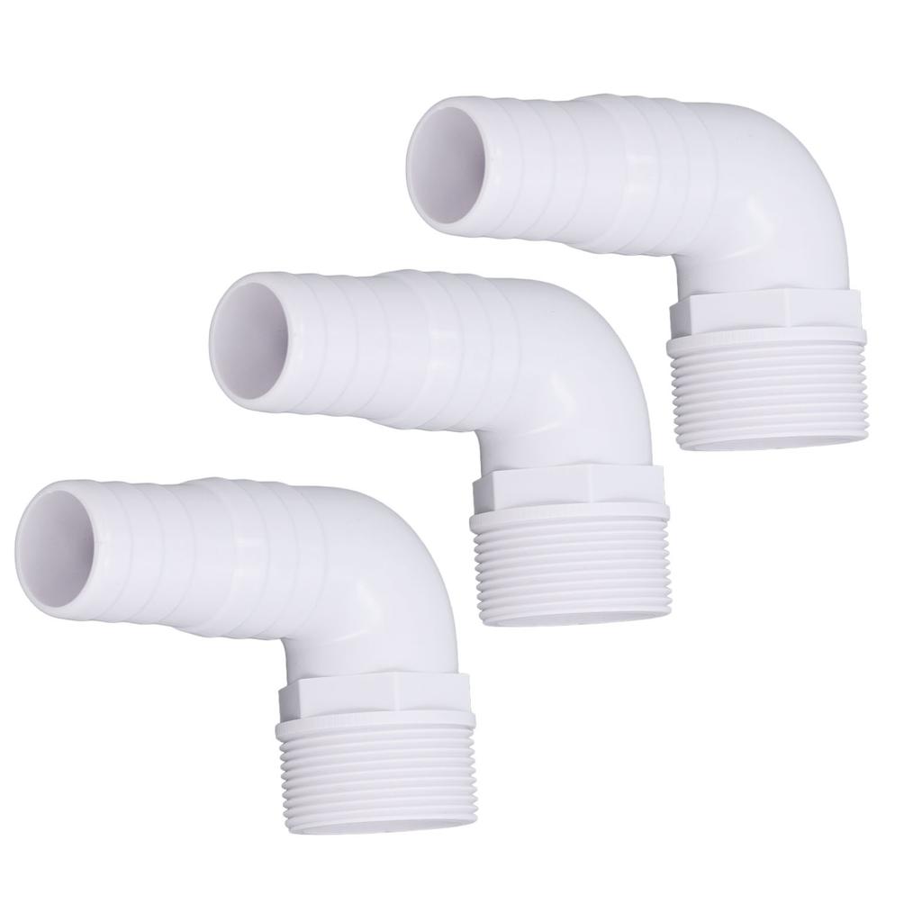 3Pcs Elbow Adapter Connector 90 Degree Fitting for SPX1105Z3 SPX1105Z4 SPX1091Z7