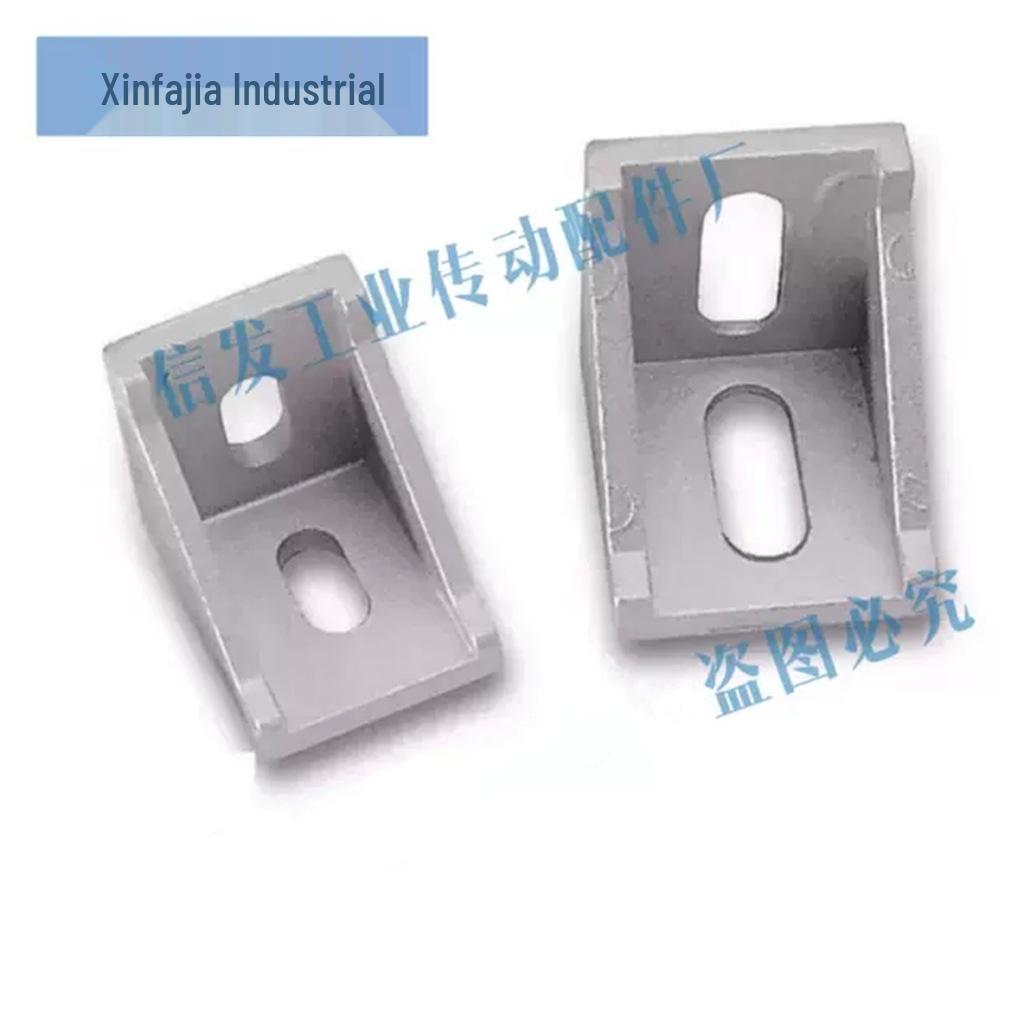 Aluminum Die-Cast Corner Bracket, 90° Right Angle, Model HDCB62020 83030 84040 104545. 2020 Model