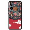 For Realme GT7 3D Relief Phone Case Emboss Flower Back Cover Black Silicone Shockproof Soft Protector 6.8" Realme GT 7T 7 T Capa