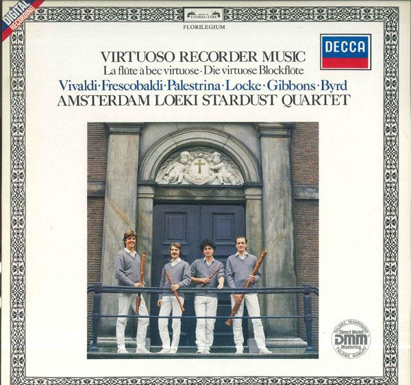 

LP Record AMSTERDAM LOEKI STARDUST QUARTET Virtuoso Recorder Music Vivaldi 643283 DECCA 1985 Germany Classical Used