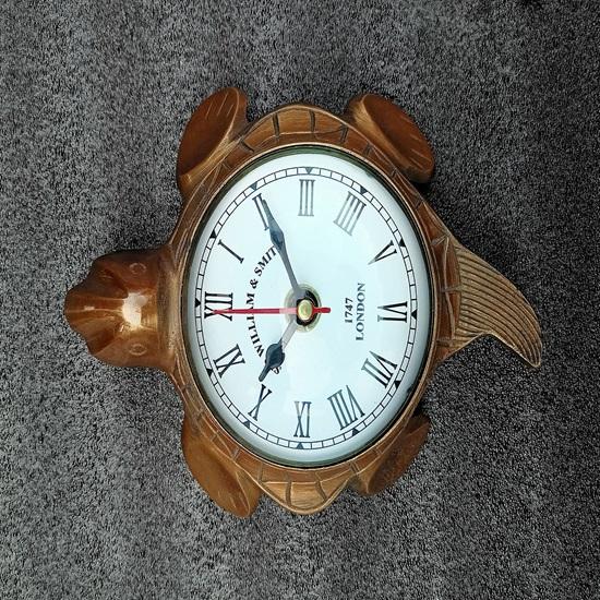 20,32cm Smith Sea Mosazná Želva Nástěnné Hodiny Stolní Hodiny Kancelářské Stolní Hodiny Kancelářská Dekorace