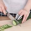 Stainless Steel Garlic Peeler Multifunctional Kitchen Tool Food-Safe Kitchen Accessories, Garlic Grinder, Finger Chestnut Peeler