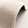 Décoration de Chambre Style Crème Tapis Rond Maison Tapis Doux Moelleux Tapis Minimalistes pour Salon Tapis de Sol Épais en Peluche à Côté du Lit