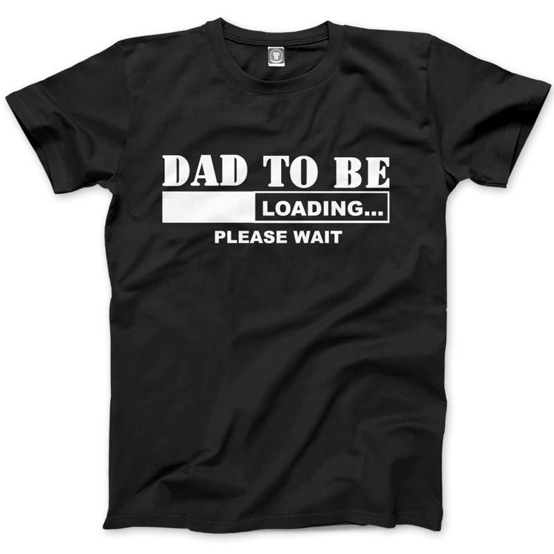 Dad To Be Loading Please Wait New Daddy Mens T Shirt