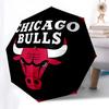 1 Stück Chicago Bulls Automatischer Persönlichkeits-Regenschirm | Tragbarer Faltbarer 8-Rippen Manuell Öffnender, Süßes Halloween- & Weihnachtsgeschenk für Draußen, Lässiges Accessoire,