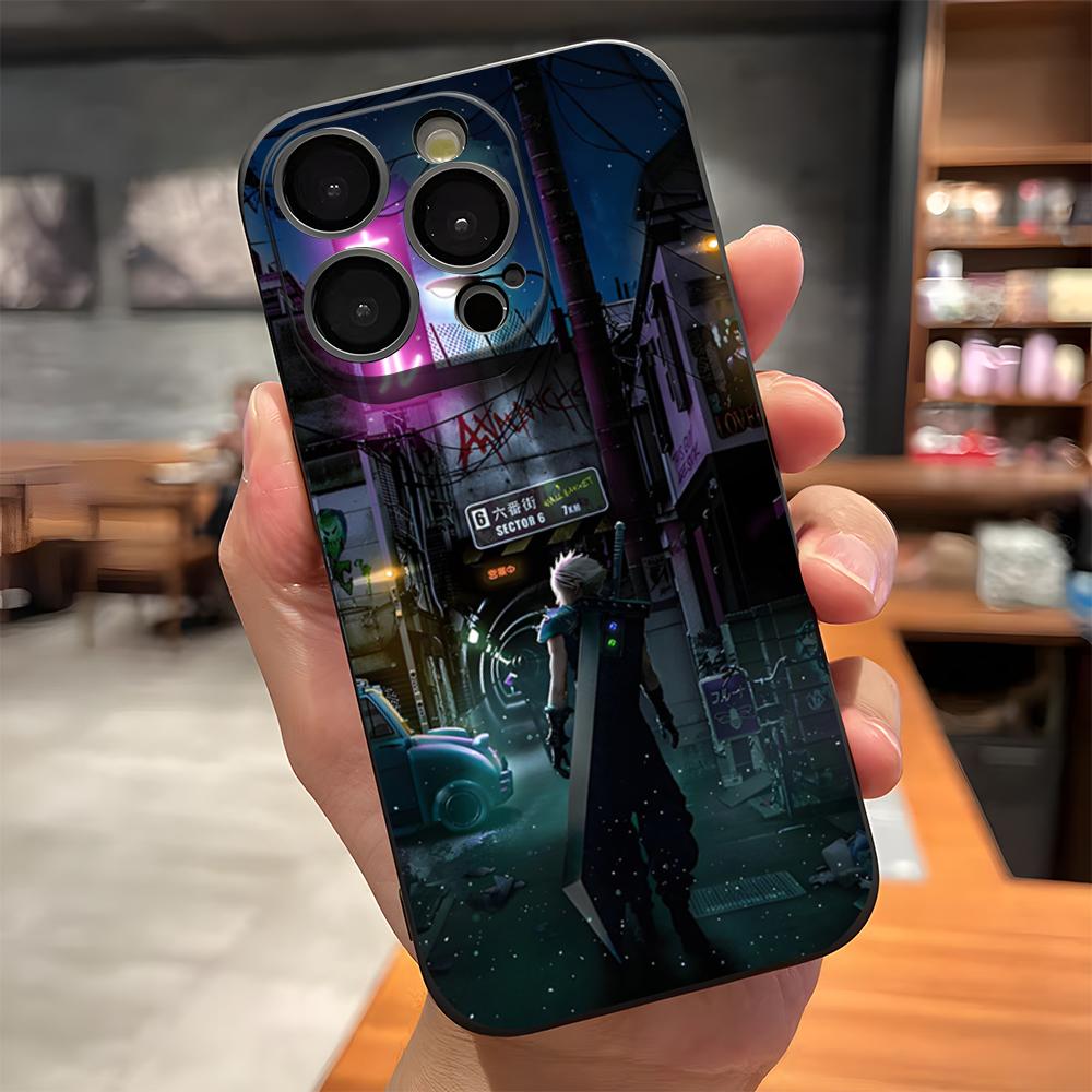 

F-Final F-Fantasy Phone Case For IPhone 17 Pro Max 15 Pro 16 14 Plus 12 13 Mini 11 Pro Shockproof Soft Cover iPhone14 Pro