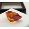 Padparadscha Sapphire For Making Ring 9-10 Ct Trillion Cut Beautiful Gemstone