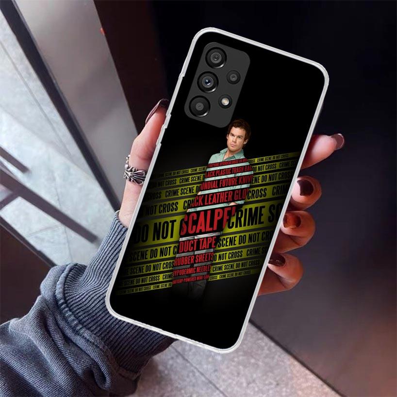 TV Show Dexter Morgan Phone Case For Samsung Galaxy A12 A52S A42 A32 A22 A51 A50 Note 20 Ultra 10 S10 Plus A71 A70 A31 A30 A10S