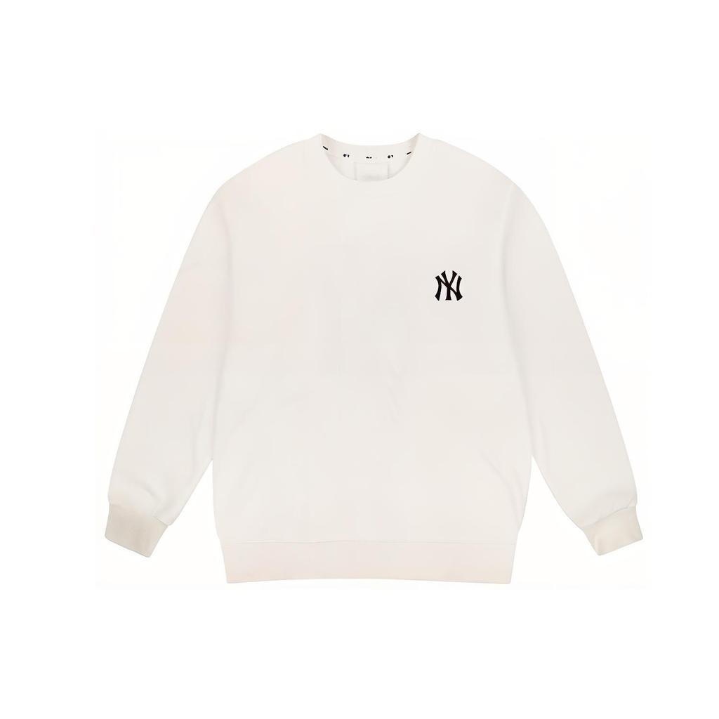 New MLB New York Yankees Sweatshirts Unisex White 31MTR1941-50I