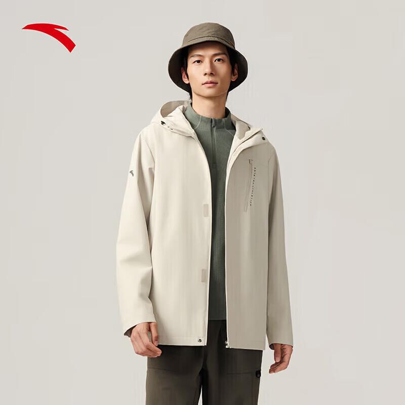 ANTA Unisex 3-in-1 Outdoor Windproof Hardshell Jacket 190/3XL