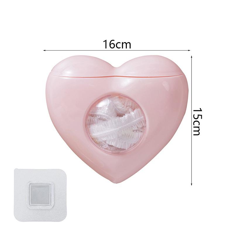 Wall-mounted Plastic Wrap Shower Storage Box Preferred Material Multifunctional Use Plastic Wrap Storage Box Plastic Wrap