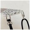 Leopard Print Crossbody Phone Case for iPhone 12 to 17/Pro Max with Lanyard