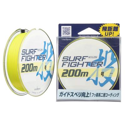YAMATOYO Nylon Schnur Surf Fighter Wurf 200m Nr. 2 Zitrone