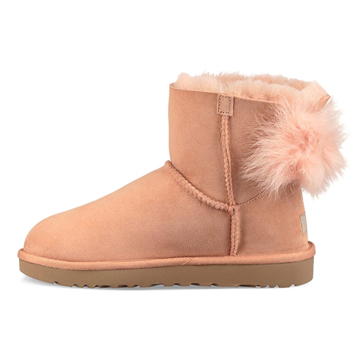 

UGG Fluff Bow Mini Fleece Lined Pink Red Women s 1094967-SNTN 40