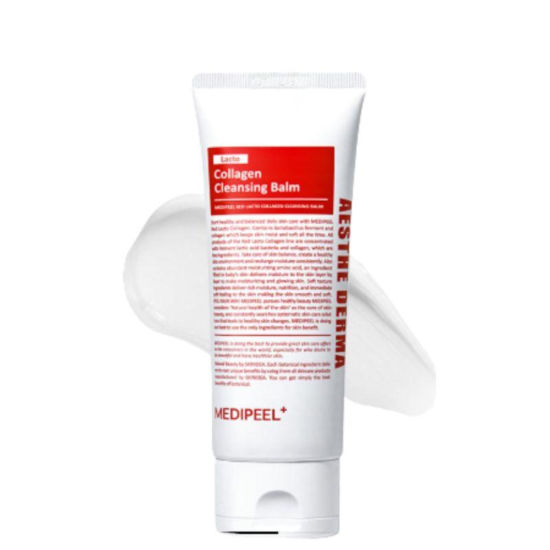 

MEDI-PEEL Red Lacto Collagen Cleansing Balm Deep Pore Makeup Remover & Firming Cleanser 100ml 1