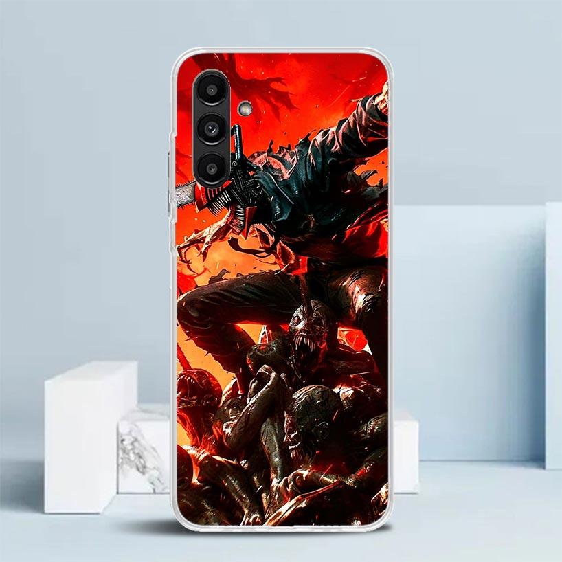 C-Chainsaw Mans Denji Phone Case For Samsung Galaxy A17 A37 A57 A16 A15 A14 A13 A56 A55 A54 A53 A36 A35 A34 A33 A26 A25 A24 A23