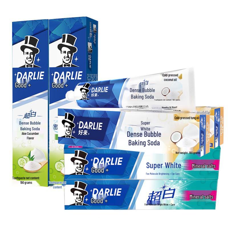 

Darlie Whitening Toothpaste Variety Pack