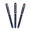 Pentel EnerGel Euro Gel Pen, 0.35mm, Blue Barrel, Black Ink, BLN23-A
