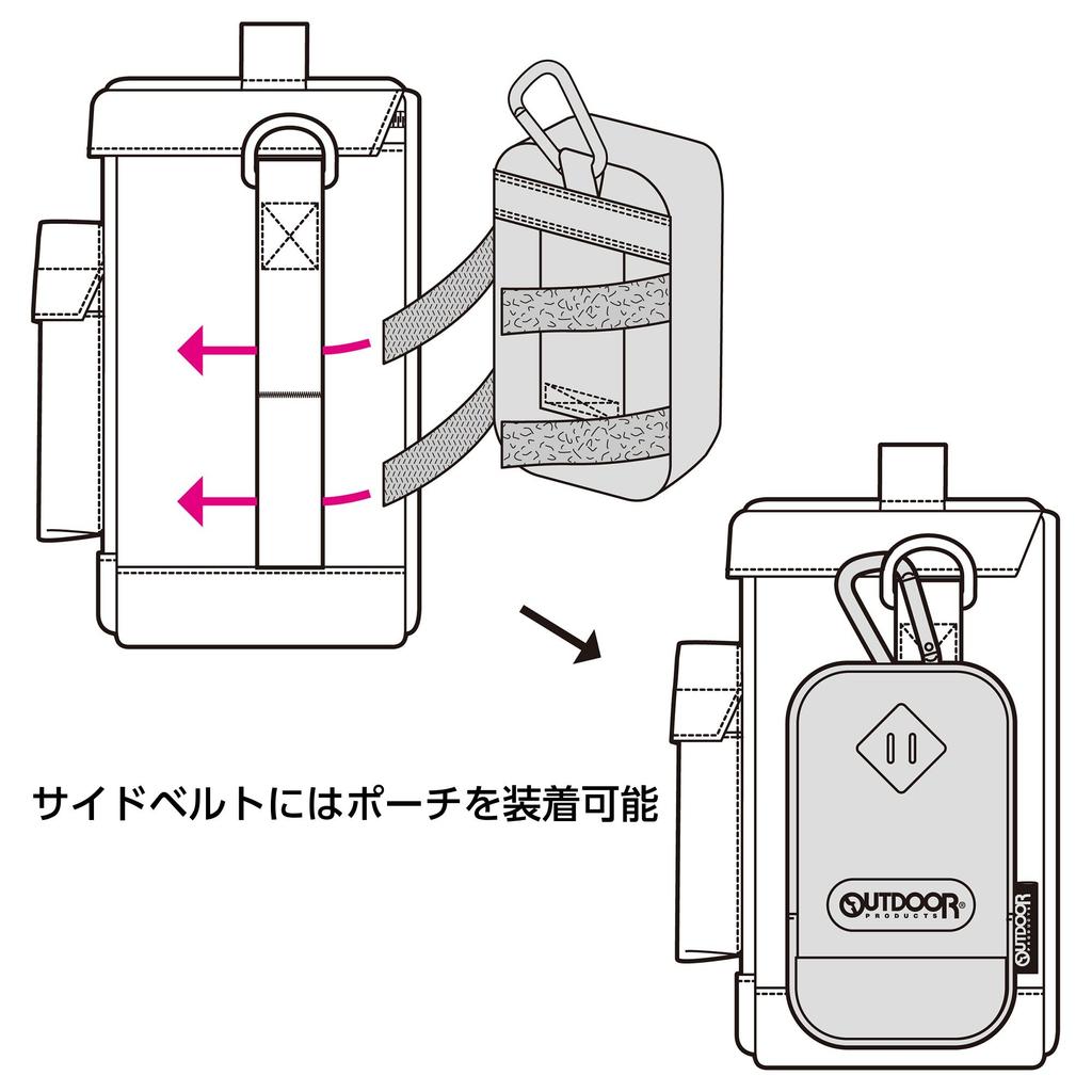 OUTDOOR PRODUCTS Camera Bag Camera Shoulder Bag 04 Black ODCSB04BK Vertical Type for Easy Access