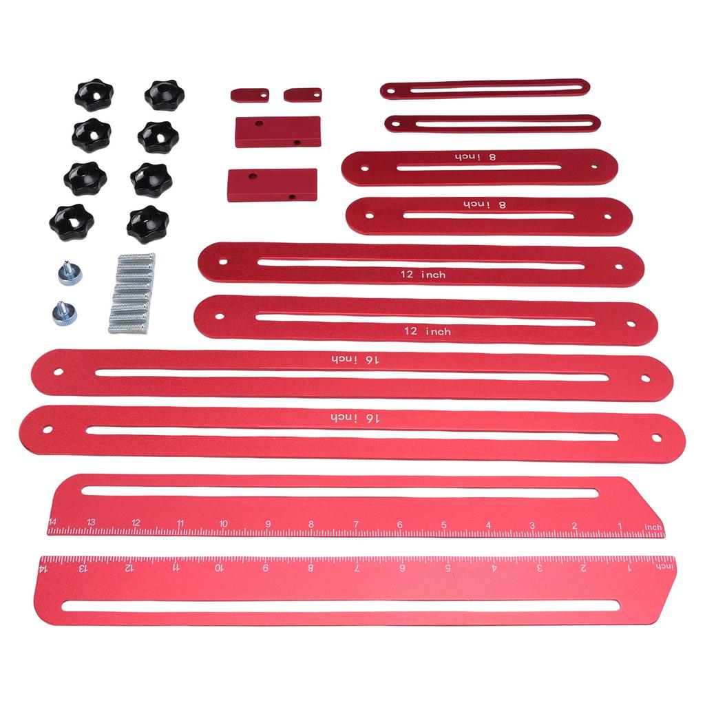 Stair Tread Gauge Aluminum Alloy Stair Tread Template Tool for Home DIY Renovation and Professional