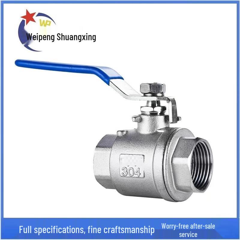 304 Stainless Steel Two-Piece Ball Valve