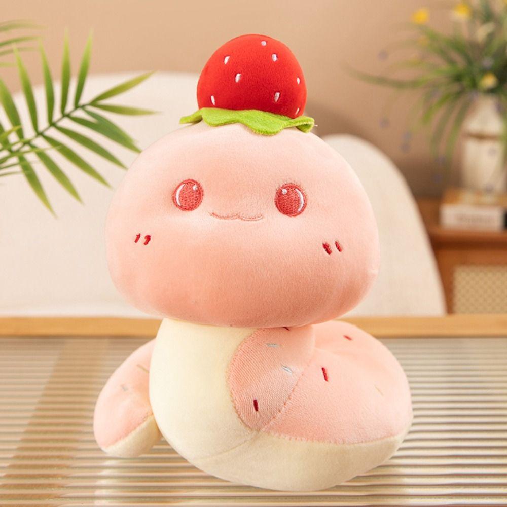 Good Luck Snake Year Plush Toy Big Eyes Lucky Snake Doll Plushies  Birthday Gifts